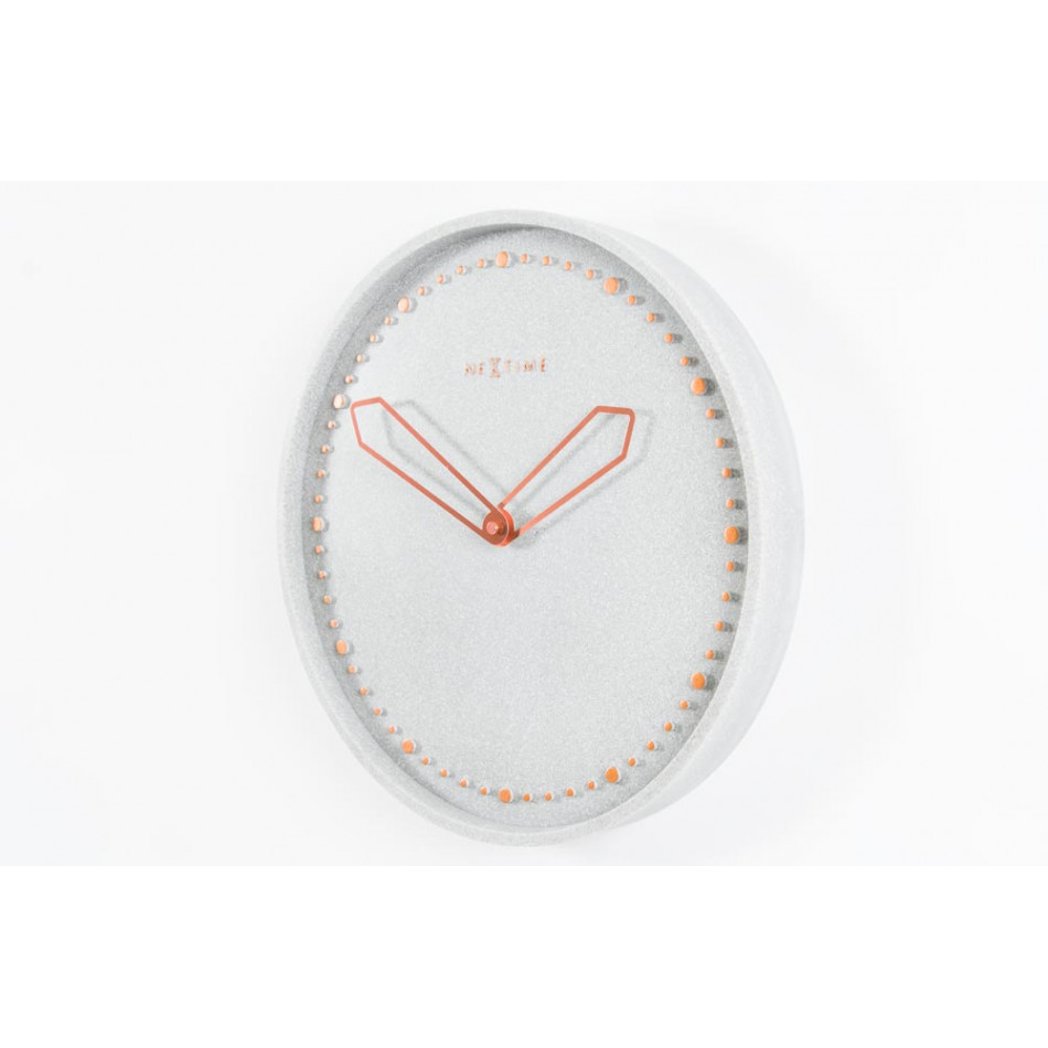 Настенные часы  Cross, серые, D35cm