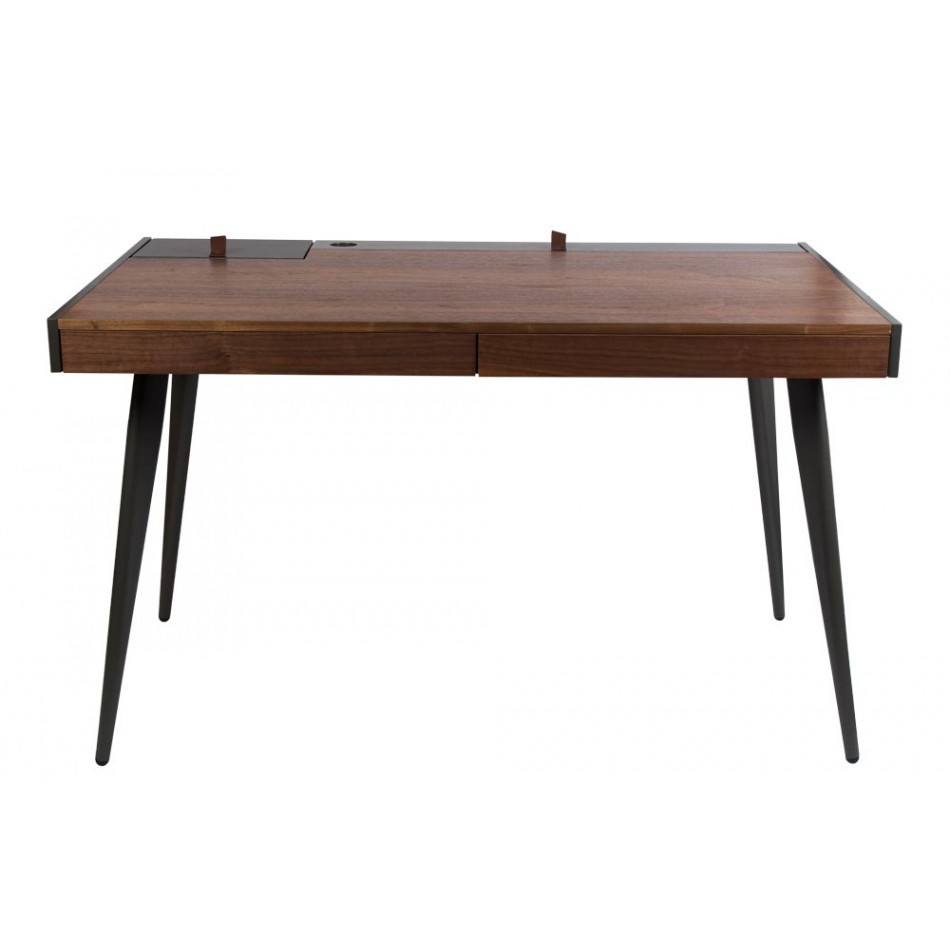 Desk Dolce, walnut, 123x72x75cm