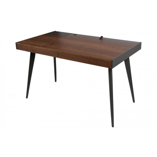 Desk Dolce, walnut, 123x72x75cm