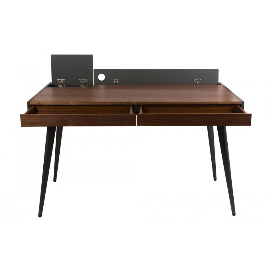 Desk Dolce, walnut, 123x72x75cm