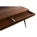 Desk Dolce, walnut, 123x72x75cm