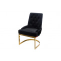 Dining chair Aringo, black, H93x59x56cm, seat height 48 cm