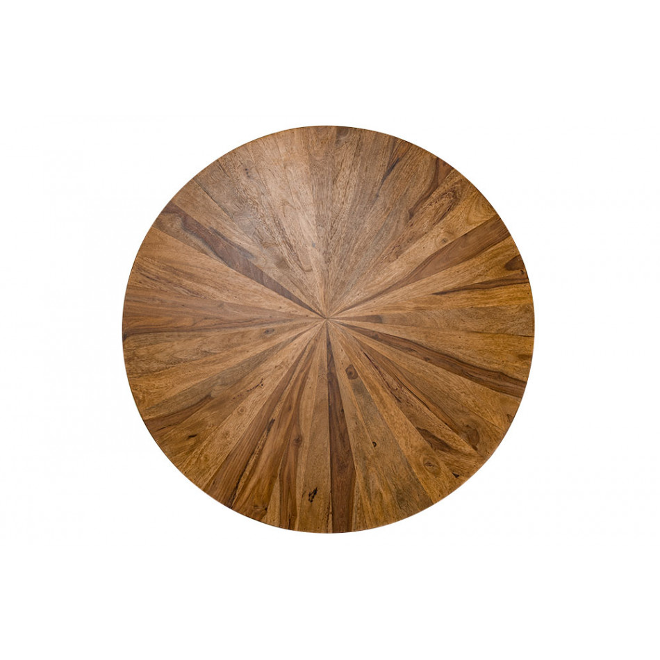 Журнальный столик Kingdom, Sheesham деревянный, 75x75x35см 