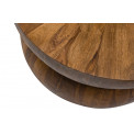 Журнальный столик Kingdom, Sheesham деревянный, 75x75x35см 