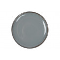 Dinner plate Saint Laurent, grey colour, D27cm