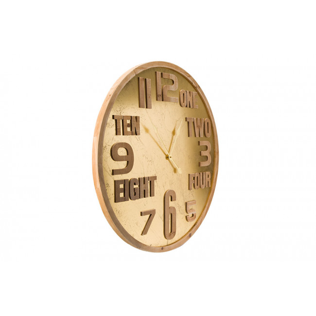 Wall clock One two, 79.5x79.5x4.5cm