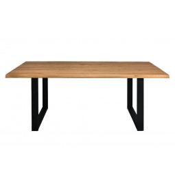 Dining table Florance, oak wood, 200x95cm H74cm