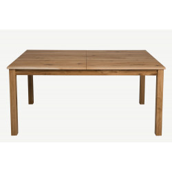 Dining table Linz, oak wood, extending, 160-200x95cm H74cm