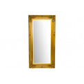 Wall mirror Imatra, antique gold colour, 90x180cm