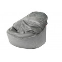 Bean Bag Cuddly 80, grey colour, D80xH60cm, seat  height 45cm