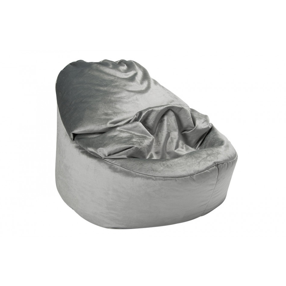 Bean Bag Cuddly 80, grey colour, D80xH60cm, seat  height 45cm