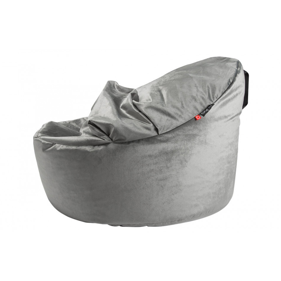 Bean Bag Cuddly 80, grey colour, D80xH60cm, seat  height 45cm