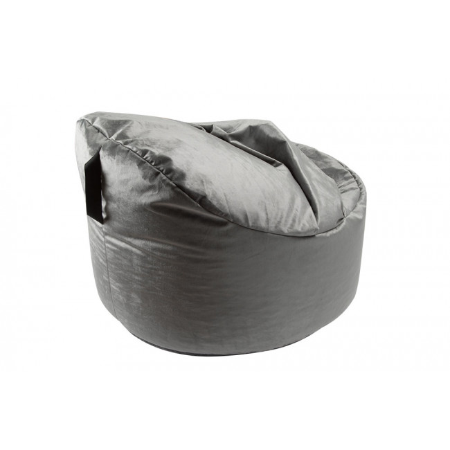 Bean Bag Cuddly 80, grey colour, D80xH60cm, seat  height 45cm