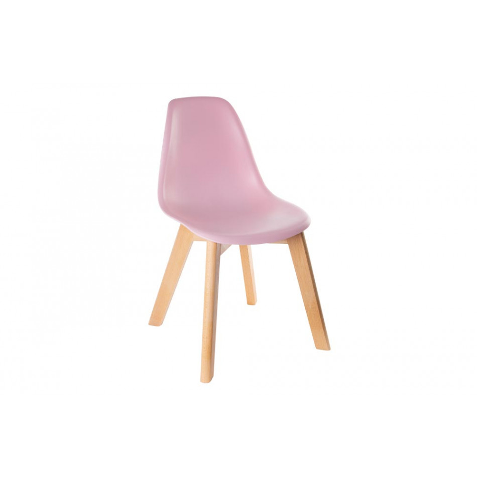 Детский стул, розовый, 34x30x58см, высота сиденья 30см