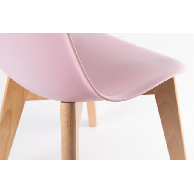 Детский стул, розовый, 34x30x58см, высота сиденья 30см