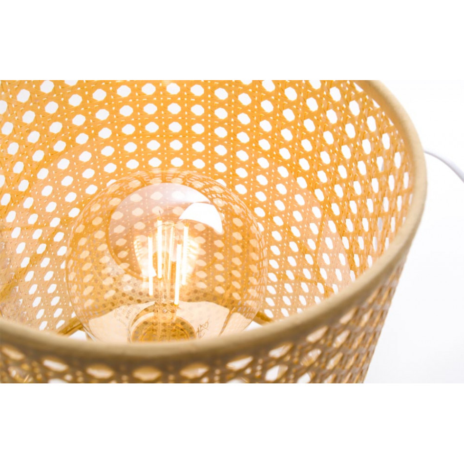 Lamp Vienna, golden, metal, E27 40W, H30 D20cm