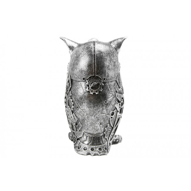 Decorative figure Steampunk Owl, 12x12.5x21cm