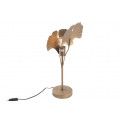 Table lamp Luminaire, golden, 24x18x52cm