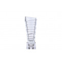 Crystal Vase Rocky FTD, H37x11.5x11.5cm
