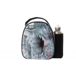 Bag with watter bottle Dinoshok, 500ml, H-25x27x9cm
