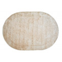 Carpet Faraden, round, beige, 160x230cm