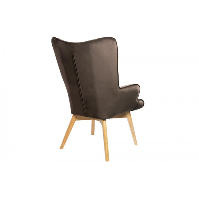 Кресло Navel 2, коричневое, 65x74x99см, высота сиденья 42см