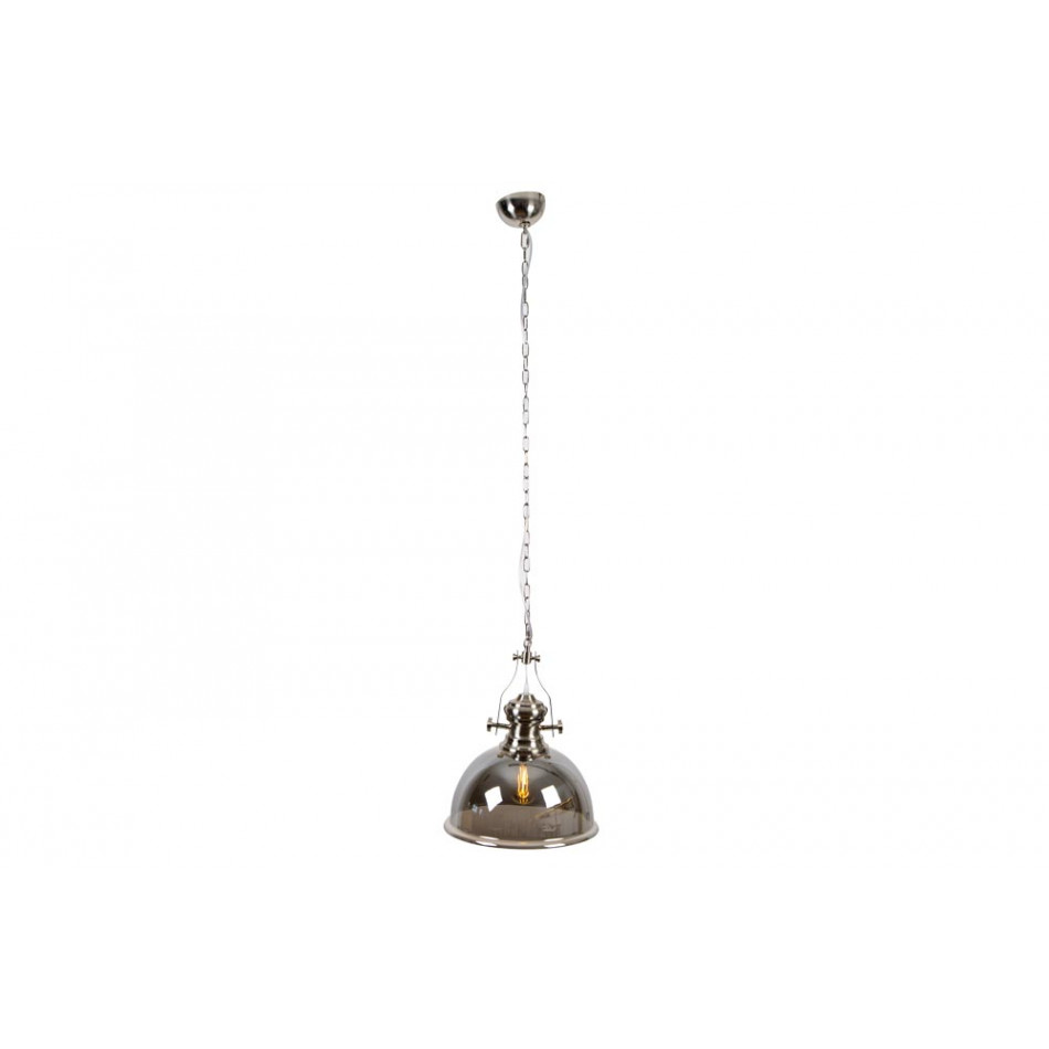 Pendant lamp Raiders Nickel, H-57-152cm, D-39cm, E27 60W