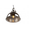 Pendant lamp Raiders Nickel, H-57-152cm, D-39cm, E27 60W