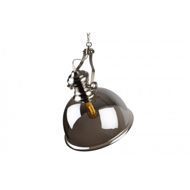 Pendant lamp Raiders Nickel, H-57-152cm, D-39cm, E27 60W