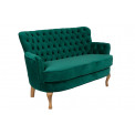 Accent Sofa Rockfort, emerald green, 117x71x76cm, seat height 43cm