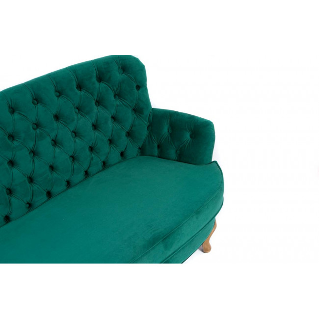 Accent Sofa Rockfort, emerald green, 117x71x76cm, seat height 43cm