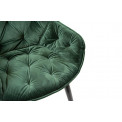 Chair Salorino, green, 83x60x61cm, seat H-43cm