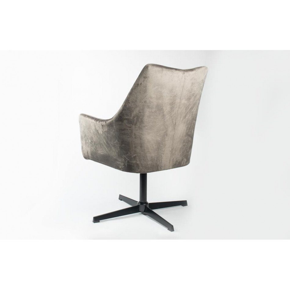 Armchair Altea, grey, H99x68x68cm, seat height 46cm