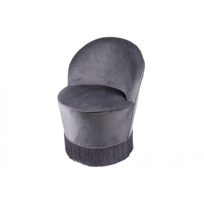 Chair Nerro, grey, D56x75cm, seat height 42cm