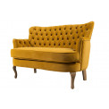 Accent Sofa Rockfort, golden, 117x71x76cm, seat height 43cm