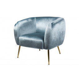 Chair Nebraska, blue, 71x77x71cm