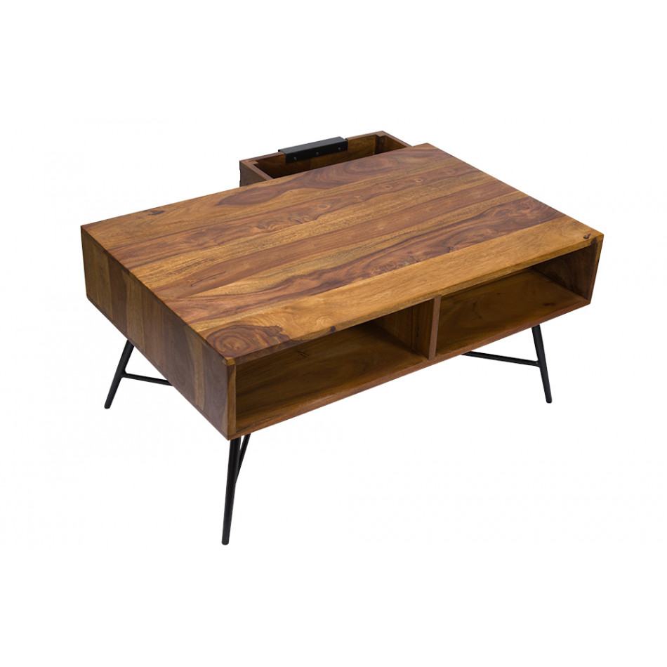 Coffee table Nishan, sheesham wood, 90x55x41cm
