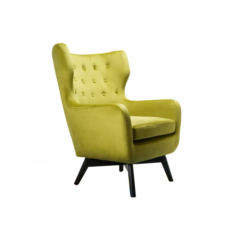 Кресло Dunkel, оливкового цвета, H103x76x80cm, высота сиденья 50cm