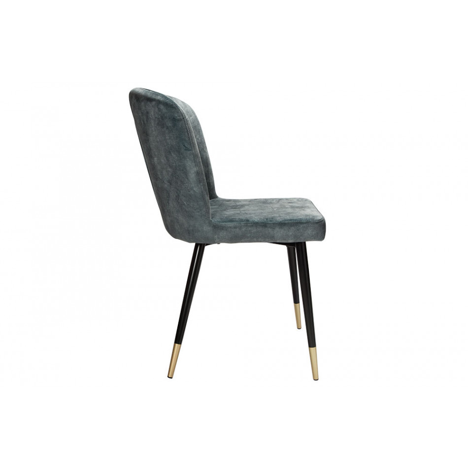 Dining chair Talberg, grey colour, 48x47x86cm, seat height 49cm