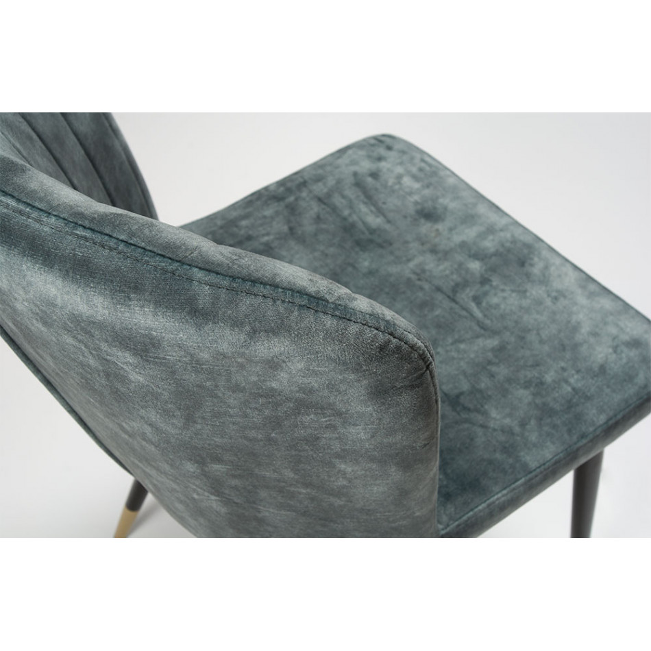 Dining chair Talberg, grey colour, 48x47x86cm, seat height 49cm