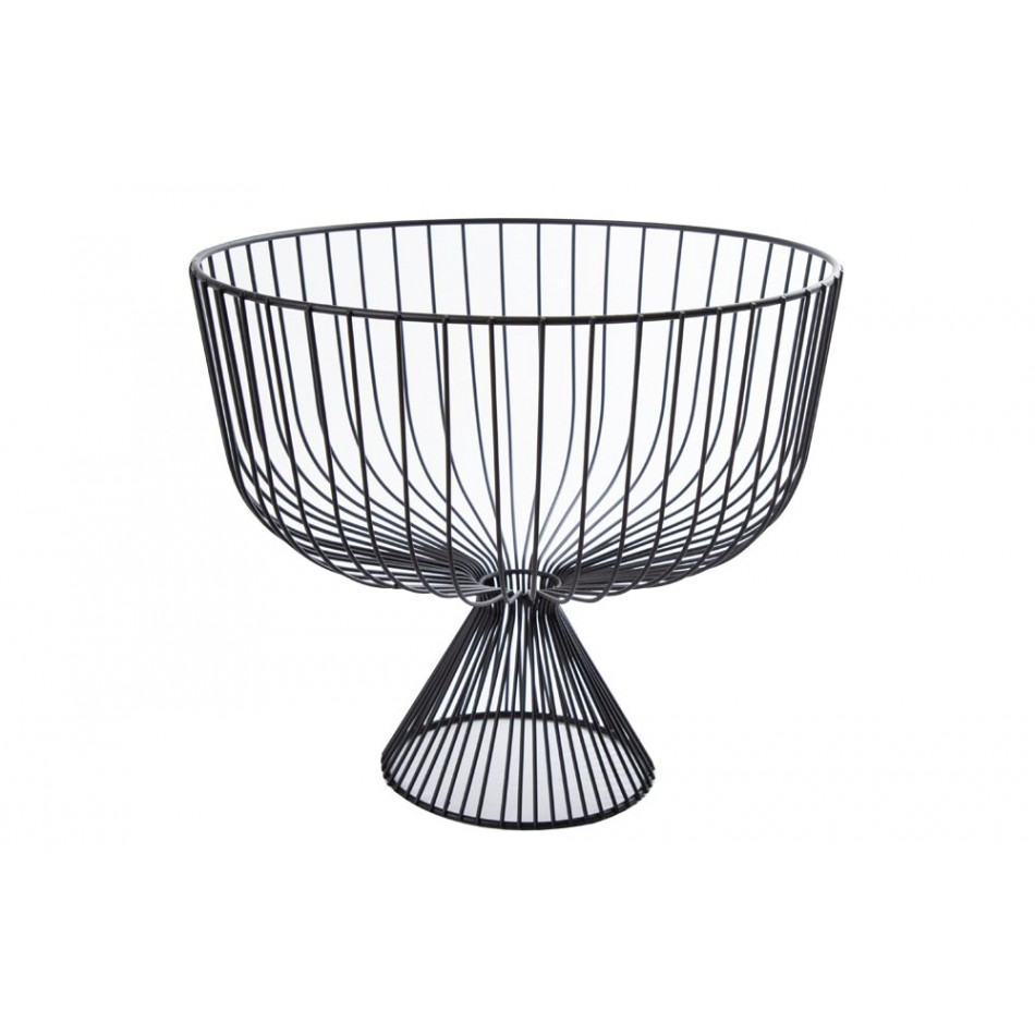 Decorative metal bowl Tora, H26x30cm