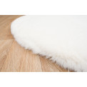 Carpet Laheaven, white, D120cm
