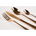Cutlery set Munich, copper colour, shiny, for 6 pers. (24 pcs)