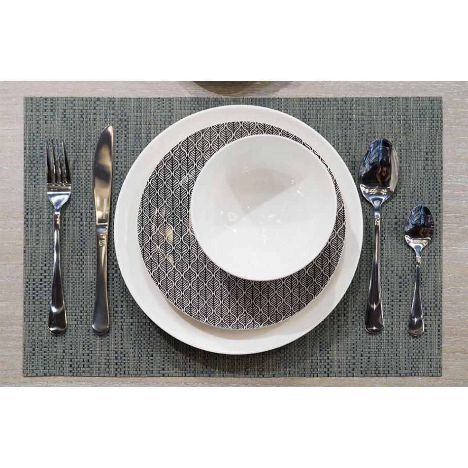 Cutlery set Munich, silver colour, shiny, for 6 pers. (24 pcs)