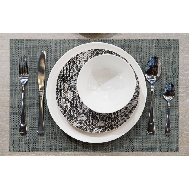 Cutlery set Munich, silver colour, shiny, for 6 pers. (24 pcs)