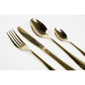 Cutlery set Munich, champagne colour, for 6 pers. (24 pcs)