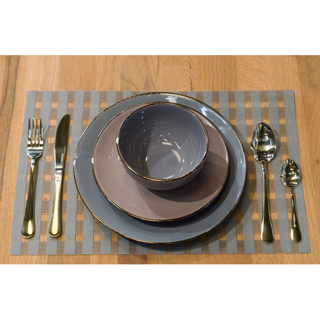 Cutlery set Munich, champagne colour, for 6 pers. (24 pcs)