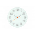 Wall clock Classy Round White, D30cm
