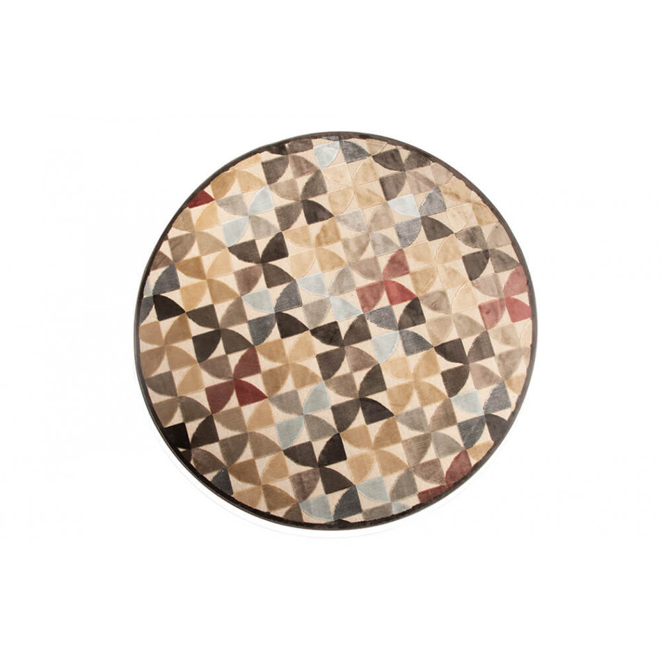 Carpet  Farulina, multi, round D-150cm