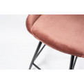 Bar stool Solero, pink, H-98x54x54cm, seat H-68cm